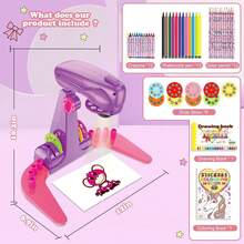 Kids Paint-By-Number Kits - 紫色 - 查看 5