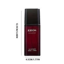 Men's Eros Perfume, The Most Popular Perfume - Strong Men's Fresh And Long-Lasting Perfume, High-Quality Fashionable Mature And Charming Perfume, Specially Designed For Men, Suitable For Dating, Parties, Business Travel, 50 Ml / 1.7 Oz - 愛神紅色 - 查看 4