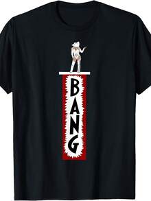 Western Cowgirl Country Cowboy Rodeo BANG T-Shirt - 款式29 - 查看 1