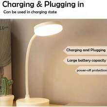 This Is A USB-Powered LED Desk Lamp With A Built-In USB Adapter. It Features Three Lighting Modes, Stepless Dimming, And Is Suitable For Use In Homes, Offices, Studies, Reading Rooms, And Bedrooms. - 預設 - 查看 4