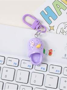 "Móc khóa mini nhiều màu sắc: Được chế tác tinh xảo, những phụ kiện đáng yêu này có thiết kế thu nhỏ dễ thương với màu sắc rực rỡ cùng các chi tiết tinh tế, hoàn hảo để thêm nét vui tươi và phong cách cho chìa khóa hoặc túi xách của bạn." - Nhiều màu - Xem 11