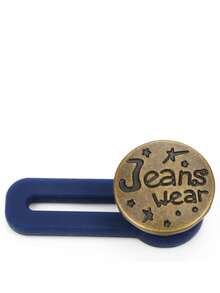 Hebilla de extensión de cintura, clip de ajuste de cintura de jeans desmontable, hebilla elástica sin costuras para el cinturón (estilo aleatorio) - Multicolor - Ver 7