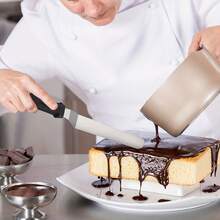 1/3件套中性蛋糕抹刀套装，3件套，27.3/32.2/37.3厘米不锈钢蛋糕刀，烘焙工具，常用烘焙装饰工具，厨房刀，用于抹面和搅拌面糊，多功能厨房工具，畅销产品 - 彩色 - 查看 7