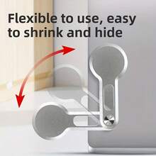 Aluminum Alloy Magnetic Laptop Expansion Stand - Enhance Your Workspace