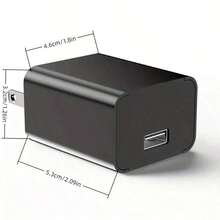 Mini 1080P HD Security Camera With 64GB Built-In Storage, Motion Detection, Night Vision, USB Charging, No WiFi Needed For Indoor Home Monitoring - Đen + 32GB - Xem 2