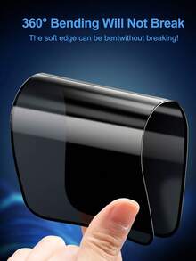 1 Protector de pantalla cerámico antirreflectante y antiespia, no de vidrio, con acabado mate y opaco, compatible con iPhone 17/17 Pro/17 Pro Max/17 Air/16/16 Pro/16 Pro Max - Privacidad lateral y antirreflejo adecuado para café/transporte (Antihuellas + Kit de instalación fácil) Esenciales de protección de pantalla para protección diaria