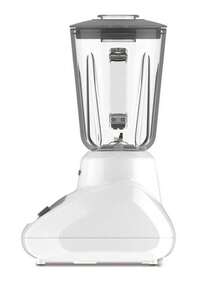 Licuadora Taurus Valencia ,7 Velocidades ( 4 velocidades y 3 pulsos ) vaso de vidrio con capacidad de 1.25 Litros , potencia de 450 watts, color blanca - Tipo de Enchufe A USA (110-127V) - Ver 2