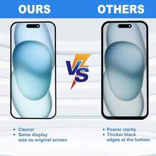 For IPhone 16 LCD COF FHD Display Digitizer Screen Replacement Repair Kit - Black - View 3