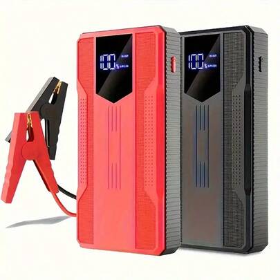 20000mAh 100w Bomba de inflación Multifunción Portable Jump Starter - Booster de energía de emergencia de la batería del coche de 12V, cargador del coche y arranque de la batería del vehículo