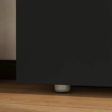 ECACAD Morden 6 Drawer Dresser, Modern Chest Of Drawers Wood Double Dresser For Bedroom Livingroom - Black - View 8