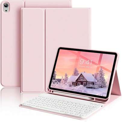 TenYide Magnetic Bluetooth Keyboard Protective Case For Tablets, Compatible With Honor Pad X8/X9/X8A/8 12"/9/7/X8 PRO, Mate Pad 10.4"/Pro 11"/11.5S"/11.5"/SE 10.4"/SE 11"/T10/11"/T10s, Tab P11/P11 Plus, Pad 5/5Pro/6/6Pro/7/7pro/Redmi Pad 10.61''/Redmi Pad Pro/Redmi Pad SE And More