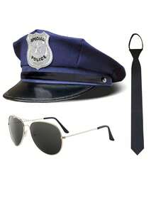Unisex Officer Hat, Guard Hat, Role-Playing Hat, Cosplay, Suitable For Holiday Parties, Paired With Sexy Uniforms And Erotic Costumes - Multicolor - View 21
