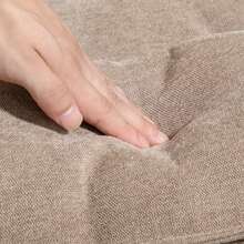 HOMCOM Rocking Chair With Armrests, Nursing Chair With Chenille Look, Rocking Chair Up To 120 Kg Load Capacity For Bedroom, Living Room, Brown - Brown - View 8