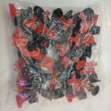 50 unidades/pacote de clipes de nivelamento de ladrilhos de cerâmica, sistema de nivelamento de ladrilhos reutilizável ajustável tipo T, conveniente para instalação de ladrilhos, nivelamento de piso para acabamento suave - Tamanho Único - Ver 12