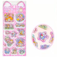 3D Stereo Modeling Shake Stickers, Shake-To-Relieve-Stress Stickers For Decorating Planners And Phone Cases. 3D Cute Candy-Style Stickers, 3D Cartoon Stickers, 3D Stickers For Valentine's Day Party Series, Student Rewards, Holiday Gifts, Cute DIY Phone Cases, Notebooks, Shake Stickers. 3D Embossed, Three-Dimensional Stickers Featuring Various Animals And Cartoon Designs, Reusable Plastic Stickers, Suitable For Crafts, Notebooks, Phone Accessories, Manuals, Diary Marking, Smooth Surface, Notebook Decoration, Fun Designs, And Durable Adhesive.