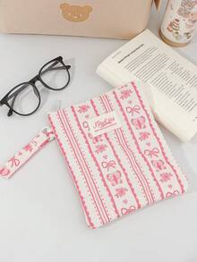 1pc Colorsoft Floral Pattern Portable 6/6.8/7 Inch E-Reader Protective Sleeve, Shock-Proof Carrying Case Pouch For Kindle Paperwhite 2024 1/2/3/4/5/6, E-Reader Storage Bag, Essential For Students And Office Workers, Student Gift, School Use, Holiday Travel, Birthday Gift, Christmas Gift