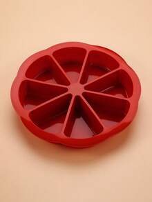 1pc Silicone Triangle Cake Mold,Silicone Triangle Cake Pan, 8 Cavity Pizza Scone Mold,Silicone Scone Pan,Non-Stick Cake Baking Mold,DIY Cake Baking Mold,Baking Products,Kitchen Tools,Home Gifts,Beginner's Items