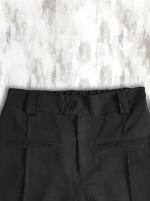 Unisex High Waist Wide Leg Loose Casual Pants