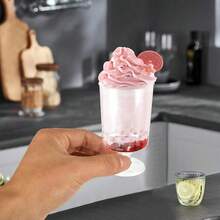 10/20/40/120pcs Dessert Cups, 120ml/4oz Round Transparent Dessert Cups, Reusable For Wedding Party DIY Desserts, Pudding, Mousse, Appetizers, Cakes - Transparent - View 9