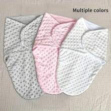1 pieza Manta de envolvimiento cálida de otoño e invierno, una manta de envolvimiento para bebé de 0 a 6 meses - Regalo para recién nacidos de poliéster suave, suave y cálida, lavable a máquina, con diseños de dibujos animados lindos, perfecta para el primer mes del bebé, baby showers y celebraciones, regalos para fiestas de cumpleaños.