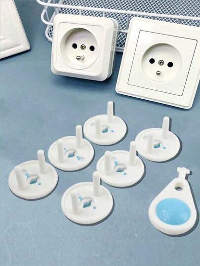 전원 플러그 보호기, 콘센트 커버, 전원 소켓 안전 캡, 감전 방지 콘센트 커버, 안전 플러그 보호기, 어린이 안전 플러그, 숨겨진 당김 손잡이가 있는 어린이 안전 전원 콘센트 커버, 3구 어린이 안전 전원 콘센트, 북미 표준 전원 콘센트 커버, 절연 보호 플러그, 유아 및 유아 안전 제품