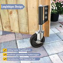 Casters - 블랙 - 보기 2