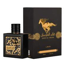 Lattafa Qaed Al Fursan Eau De Parfum 90ml/3.04oz, Arabian Perfume For Men, Long Lasting Middle Eastern Fragrance With Wild Berries Apple & Vanilla, Woody Amber Musk Cologne, Viral Exotic Masculine Scent, Luxury Gift For Him - Woody . Amber . Musk . Fruity - 查看 1