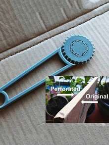 这款纸板打孔器适用于DIY手工艺品、艺术项目、卡片制作和纸盒改造。它是一款便携式精密工具，可以均匀地在纸板上压出折痕和折叠。设计便捷。| 坚固的手柄可用作纸艺打孔器，适用于DIY、纸盒改造，甚至可以弯曲和折叠。 - 彩色 - 查看 5