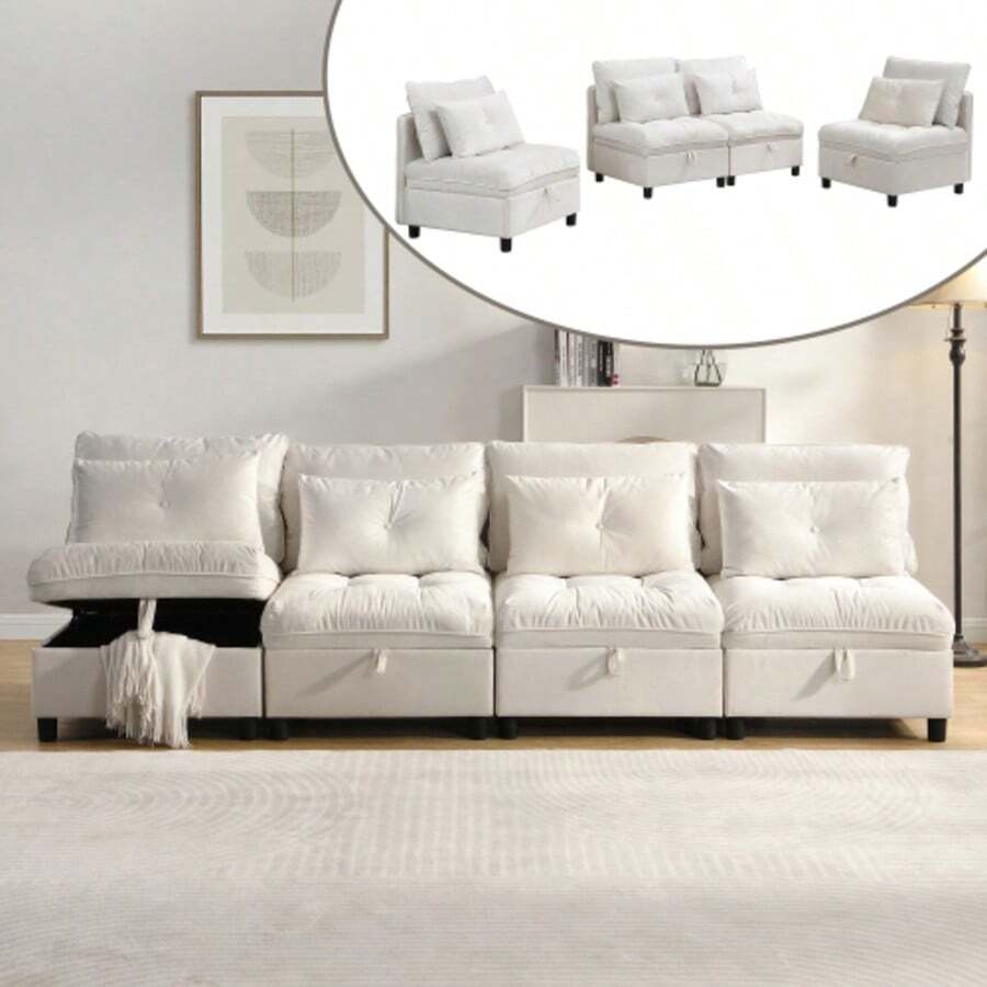 Sofas & Couches - 白色 - 查看 1
