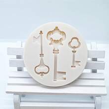 DIY Silicone Lace Flower Chocolate Mold Cake Decorating Tool, For Candy, Dessert, Cup, Kitchen, Baking