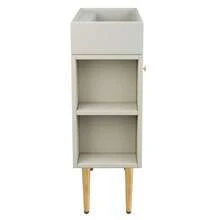 Bathroom Furniture Washbasin With Vanity Unit 55 Cm, Vanity Unit, Small Guest Bathroom Furniture, White