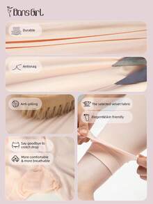 DonsGirl 1 套（2 双）专业芭蕾舞紧身裤，带透气孔设计