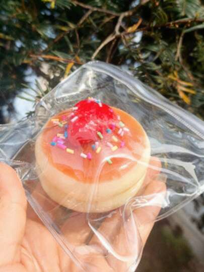 1pc Cake Slow Rising Squishy Toys Bread Super Soft Slow Rising Squishies Cake Squishy Stress Ball Fidget Toy(Random Accessories),Stress Relief Toy For Adult Squeeze Ball,Anxiety Relief Adult Squishy Toy, Fidget Sensory Toy(Suitable For People Over 14 Years Old)