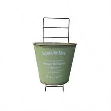 Chậu hoa thang treo cổ điển, Chậu hoa kim loại treo tường, Chậu trồng cây treo tường cho sân vườn, Chậu trồng cây treo ban công cho cây leo, Trang trí sân vườn - Nhiều màu - Xem 13