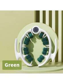 1 pièce Masseur circulaire pour les jambes - Massage enveloppant à 360° détachable avec 980 dents décalées et rouleaux élastiques 3D souples - Outil de tonification corporelle pour le yoga, le fitness et les soins anti-cellulite - Accessoire de spa portable, récupération post-entraînement, kit de détente pour les voyages, indispensable pour le bien-être à la maison, accessoire de sac de sport