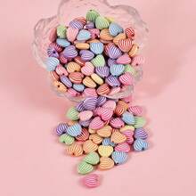 24 colores de cuentas de resina con diseño minimalista y lindo en color macarrón para hacer joyas DIY como collares, pulseras y manualidades - Colores de macarrones - Ver 22