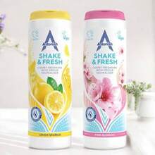 350g Shake Lemon Carpet Powder Odor Remover - Pet Smell Deodorizer, Vacuum  Citrus Scent, Dry Floor Cleaner, Room Refresher, Home Fragrance, Easy To Use Powder - Lemon Sparkles & Pink Peony Bundle + 6.17 Ounce (Pack Of 2) - View 3