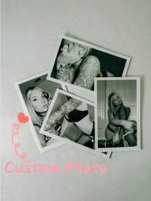 1/5/6/9pcs Customized Photo Booth Prints, Wedding Photo Booth Cards, Photo Booth Strip Frames, Personalized Strip Frames With Custom Photos, Mini Photo Prints, Commemorative Gifts, Banquets,S ,Forever Love, Retro Aesthetic, Anniversary - Multicolor - View 6