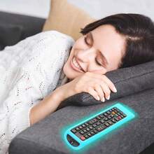Glow-In-The-Dark Silicone Remote Control Protective Case, Thick Anti-Drop Luminous Remote Control Cover