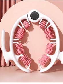 1 pièce Masseur circulaire pour les jambes - Massage enveloppant à 360° détachable avec 980 dents décalées et rouleaux élastiques 3D souples - Outil de tonification corporelle pour le yoga, le fitness et les soins anti-cellulite - Accessoire de spa portable, récupération post-entraînement, kit de détente pour les voyages, indispensable pour le bien-être à la maison, accessoire de sac de sport