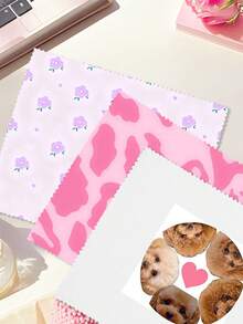 1pc/2pcs/5pcs Custom Super Soft Microfiber Glasses Cleaning Cloth, Gentle Screen Wipe Cloth, Personalized Logo Cleaning Cloth, Promotional Gifts, Conference Gifts, Custom Printed Super Soft Microfiber Glasses Cloth, Soft And Fine Smartphone And Computer Screen Wipe Cloth, Camera Lens Cloth, Business Logo Lens Cloth, Ideal For Cleaning Glasses, Laptop Screens, Tablets And Smartphones.