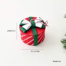 Christmas Tree Ornaments Cute Present Box Ornaments Hanging Decorations For Home - Watermelon Red - View 6