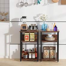 Mesa Auxiliar, Mesa De Noche Moderno, Pequena Mesa De Centro Mesas Para Jardín Mesas Laterales Para Sala Mesa De Centro - Granate - Ver 6