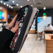 ¿Qué diseño de muñecas de terror? ¿Qué funda de teléfono? Compatible con fundas de teléfono   17  16 Pro Max  15 Pro Max  13 y  12 Hecho de material de TPU que brinda protección contra golpes y caídas Regalo perfecto para amigos y familiares de Halloween - Negro - Ver 5