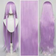 Karida 角色扮演假发短款合成假发，带刘海，14 英寸通用角色扮演假发，适用于合成头发，尖刺分层直发，男士化装舞会假发，无胶耐热纤维头发，高密度自然外观角色扮演假发