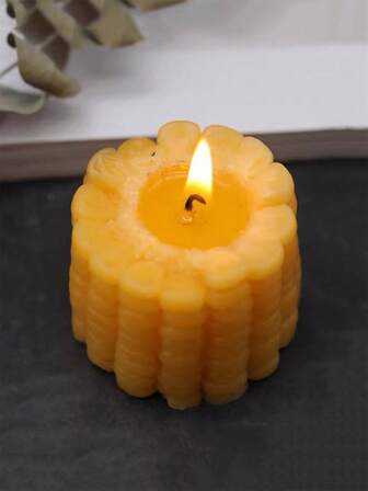DIY 3D Sweet Corn Candle Mold Simulation Food Silicone Mold Aromatherapy Candle Gypsum Soap Mold, Resin Plaster Crafts Ornament, Home Decoration Mold