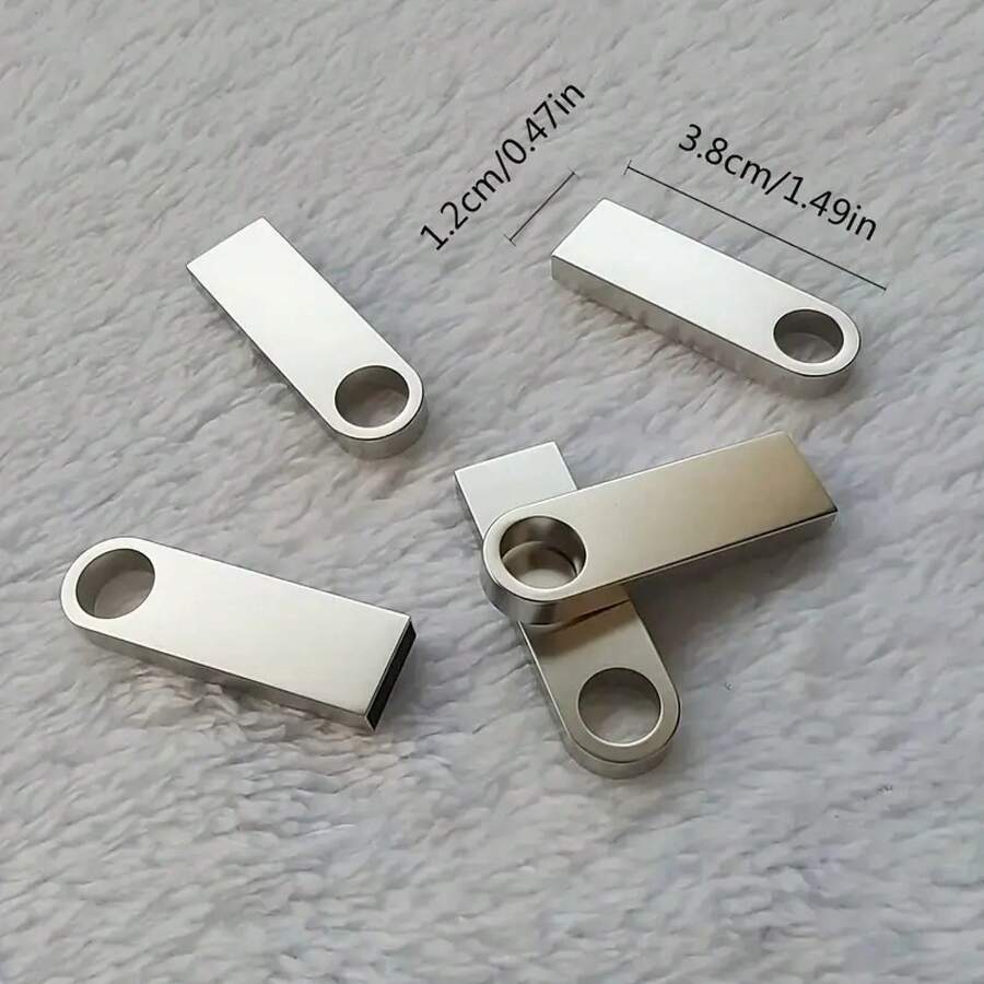 Biyetimi Tipo C USB Interfaz 2. 0 OTG Flash Drive 128GB 64GB 32GB 8GBteléfono inteligente tableta PC 128GB Pendrives Palillo de memoria USB con capacidad real – Unidad Portátil Metálica para Fotos, Unidad de memoria portátil de alta velocidad, Videos y Datos – Compatible con PC, TV y Coche - Color aleatorio - Ver 1