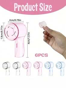 电动牙刷头保护套 - 便携式牙刷头保护套，兼容IO牙刷头，易于更换，防尘，带透气孔，方便居家和户外旅行 - 必备旅行配件，圣诞家居装饰，个性化礼物，送给女士/男士的最佳圣诞礼物