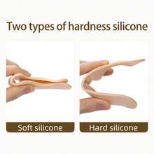 1 Set Reusable 3D Makeup Practice Silicone Face & Eye Makeup Training Pad, Silicone Material, Suitable For Makeup, Eyelash, Tattoo Training - Multicolor - View 5