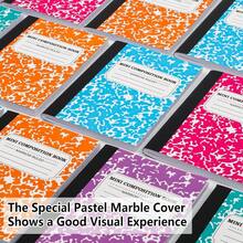 Mini Composition Notebook Cute 30 Pack 5 Pastel Colors Narrow Ruled Mini Composition Books Bulk By Small Pocket Marble Journal Notebooks For Students College Pocket Size 4.5 X 3.25 In